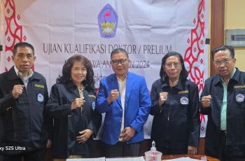 Ujian Kualifikasi/Prelium Program Studi Doktor Ilmu Hukum Program Pascasarjana Unpatti Kelas Jakarta